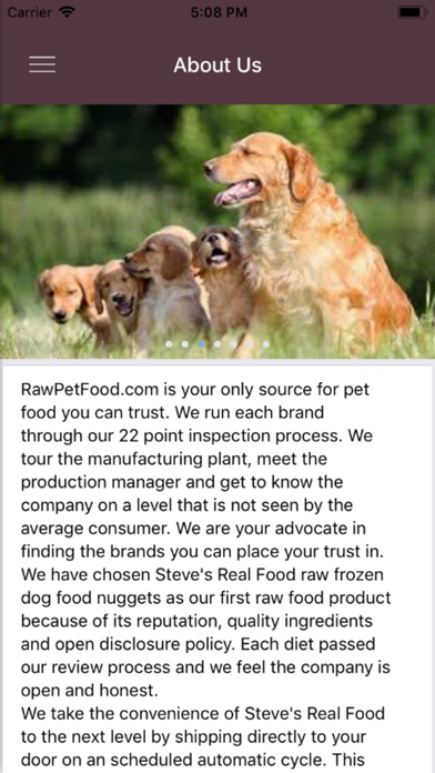 RawPetFood screenshot 4