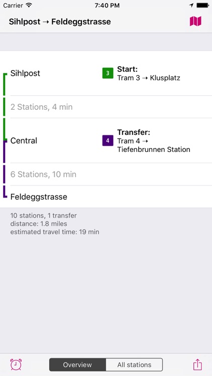 Zurich Rail Map Lite screenshot-3