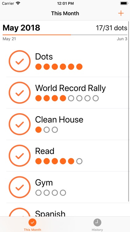 Dots - Personal productivity