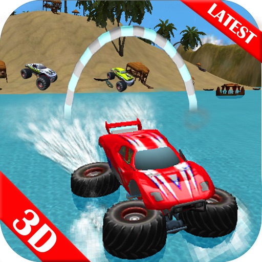 Beach Driving Buggy Water Surfer : Simulation Icon