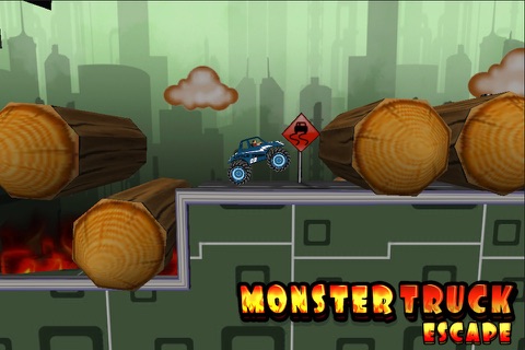 Monster Truck Escape: Car Race screenshot 4