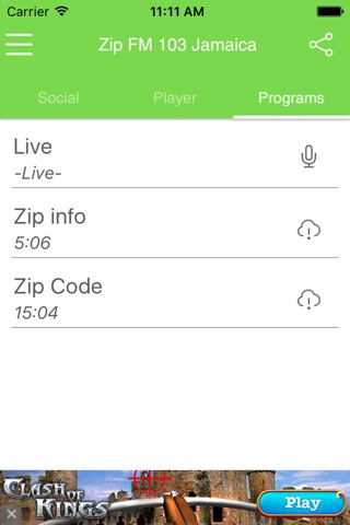 Zip FM 103 Jamaica screenshot 2