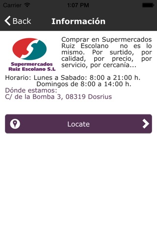 Supermercados Ruiz Escolano screenshot 3