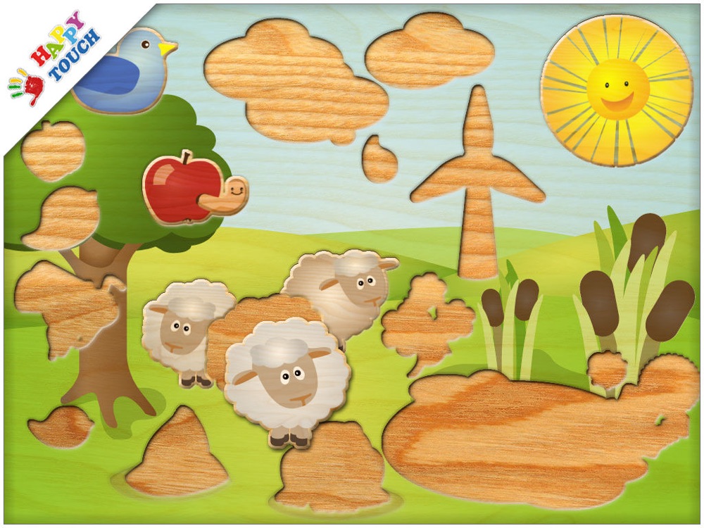 Activity Wooden Puzzle (3+) by HAPPYTOUCH®