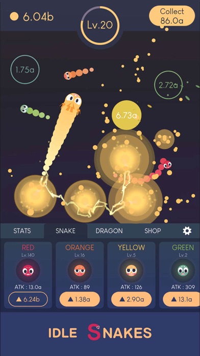 Idle Snakes-Control Balls screenshot 3