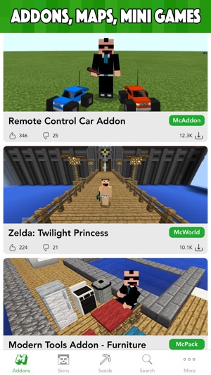 MCPE Planet - Addons, Maps, Skins for Minecraft PE(圖1)-速報App