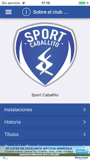 Sport Caballito - App Oficial(圖5)-速報App