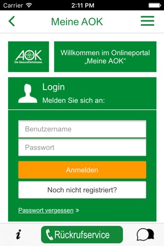 AOK RH Service screenshot 4