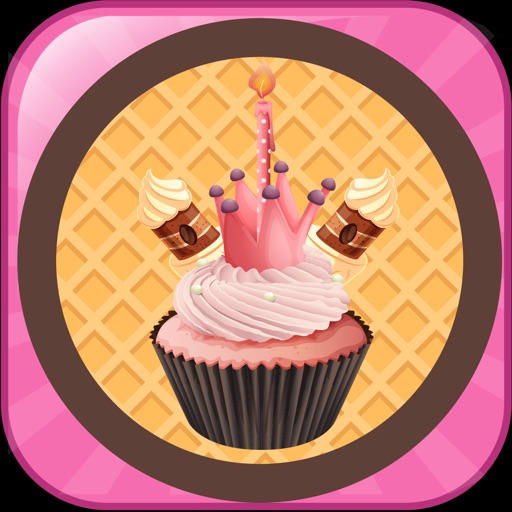 Cupcake Ice Cone Icon