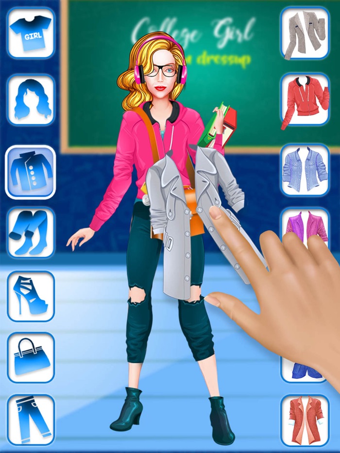Dress Up Games College Girl