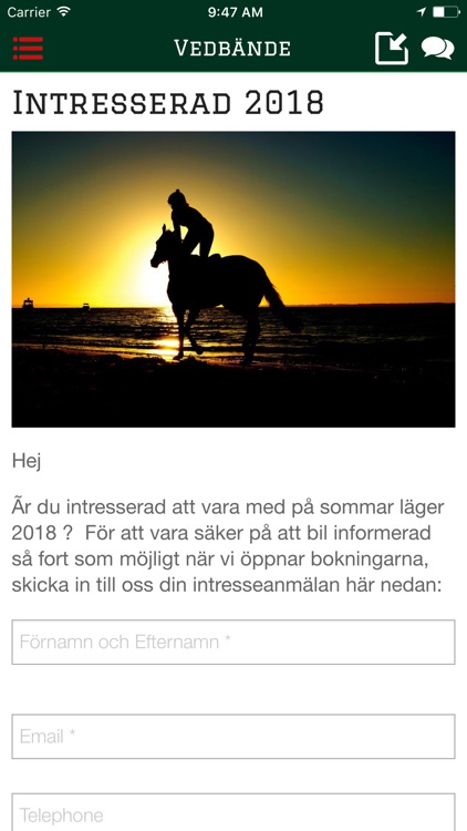 Vedbände screenshot-3