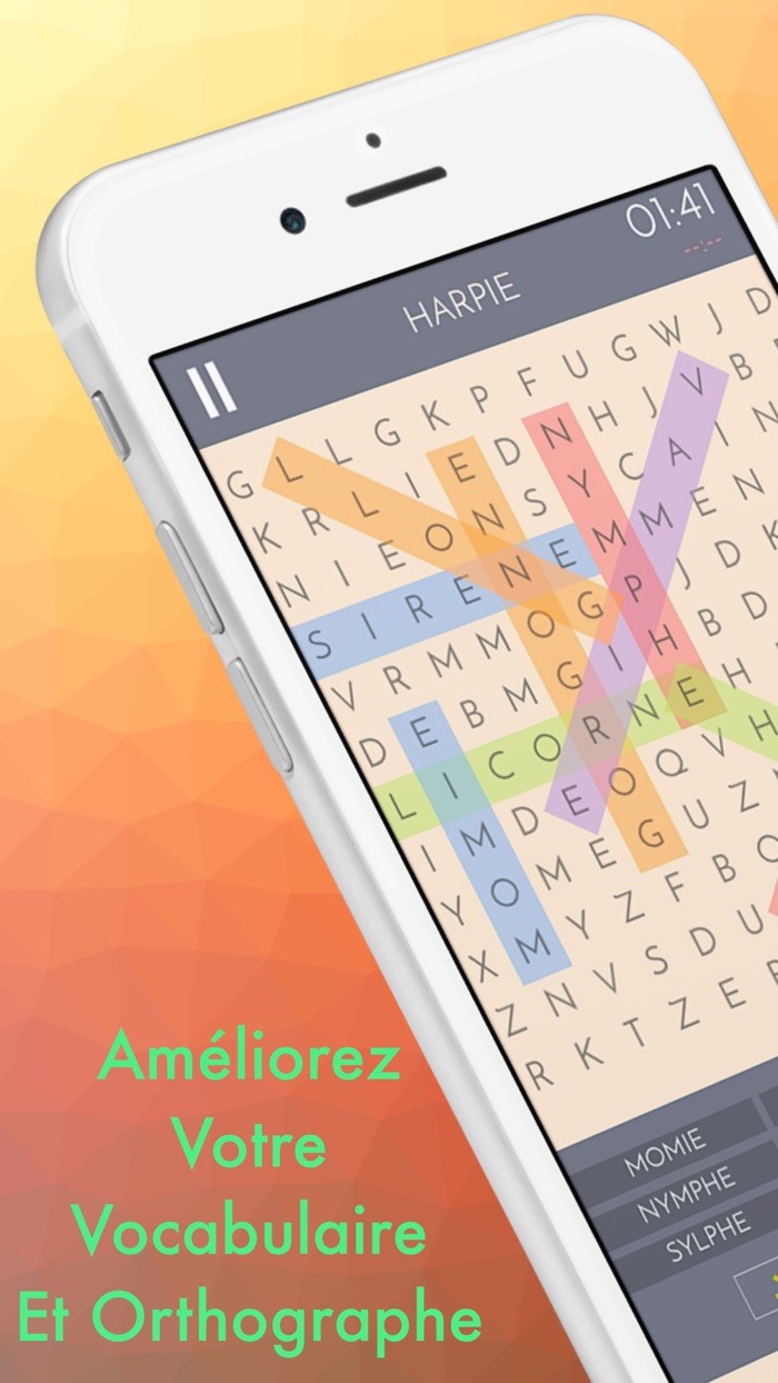 Mots Mêlés - Mots Infinis Pro