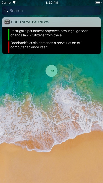 Good News Bad News