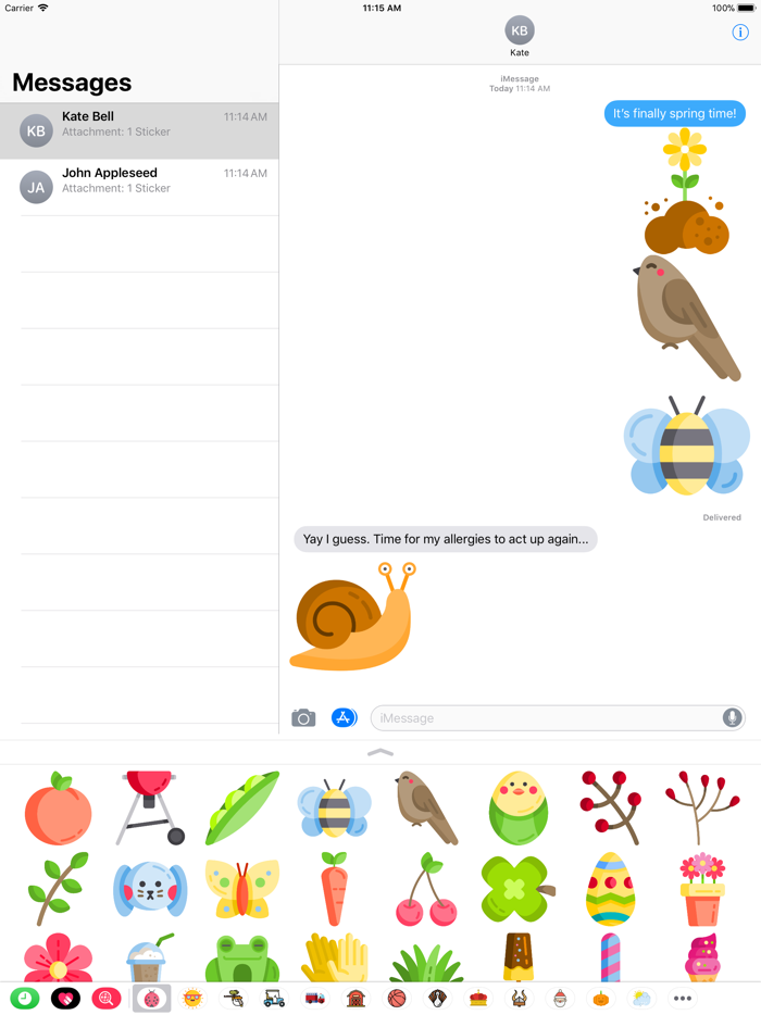 The Spring Sticker Pack