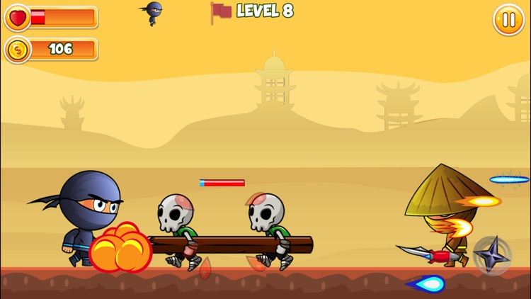 Ninja KungFu - Ninja Run screenshot-3