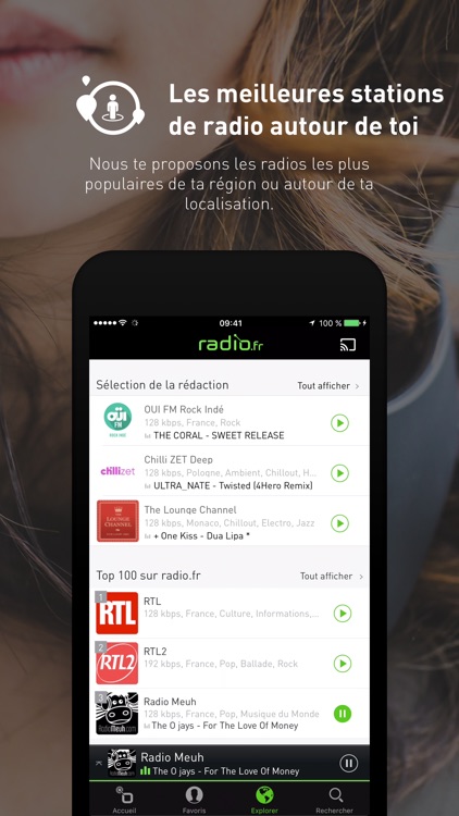 radio.fr Musique, Radios, FM screenshot-3