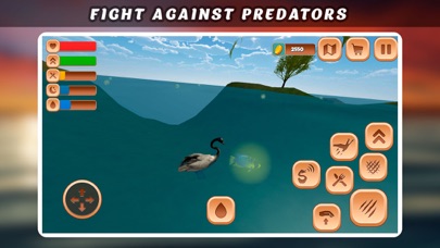 Swan Bird Simulator 3D screenshot 3