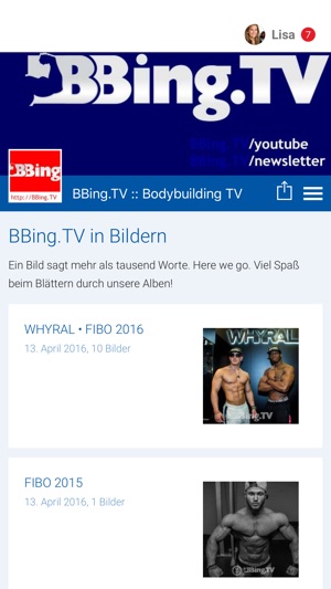 BBing.TV :: Bodybuilding TV