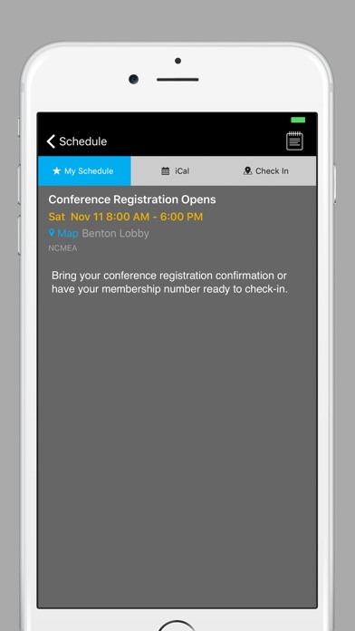 NCMEA 2017 Conference screenshot 4