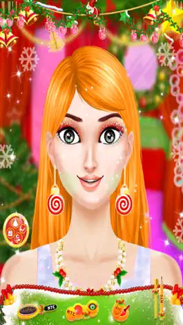 Game screenshot Christmas Girl Makeup Dressup apk