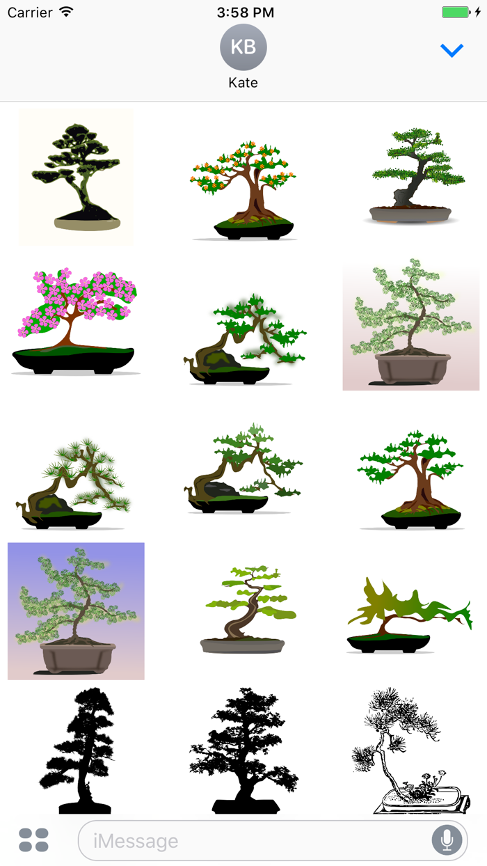 Bonsai Stickers