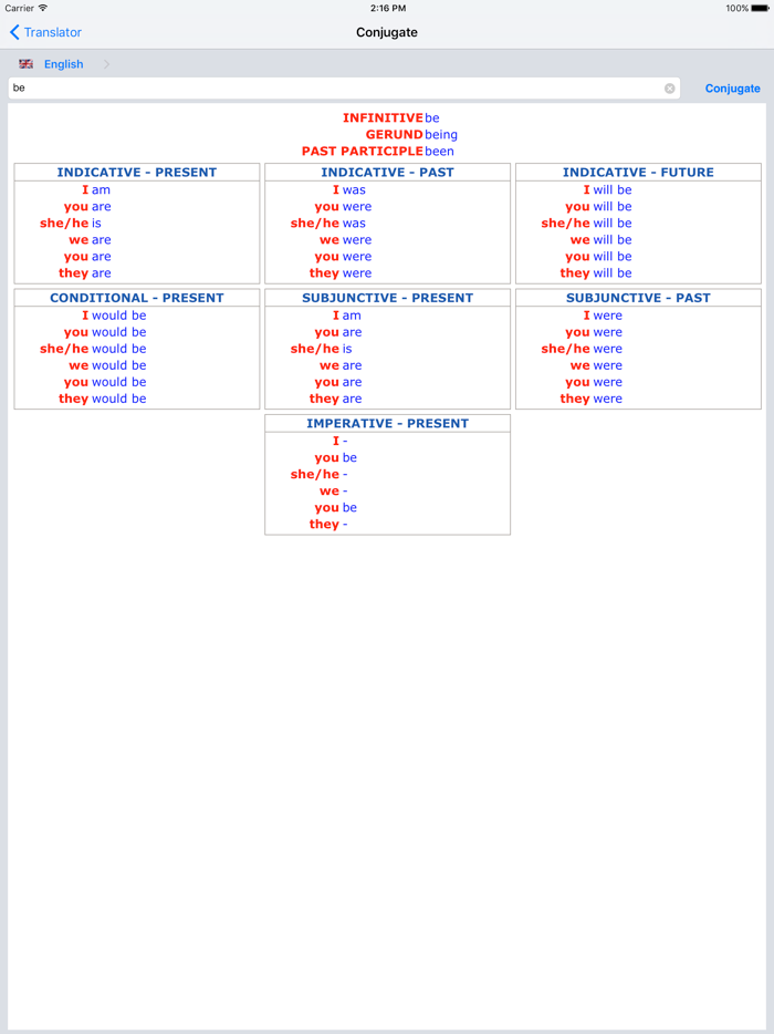 English Offline Translator