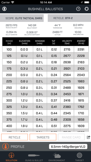 Bushnell Ballistics(圖3)-速報App