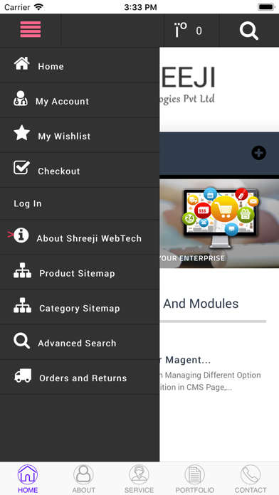 Shreeji Webtech screenshot 2