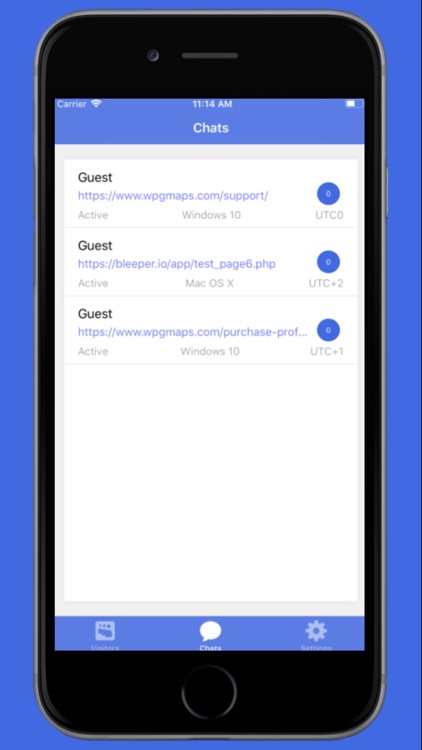 Bleeper App
