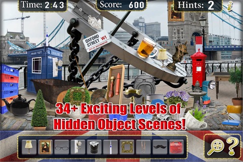 Hidden Object London Adventure screenshot 3