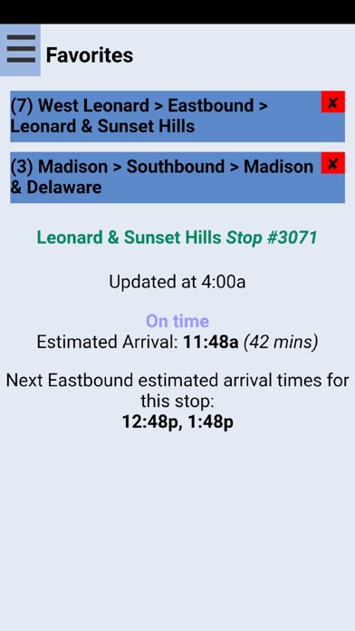 Grand Rapids Rapid Bus Tracker screenshot 3