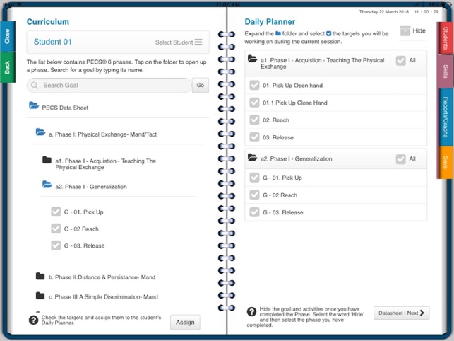 PECS Data Sheet School(圖3)-速報App