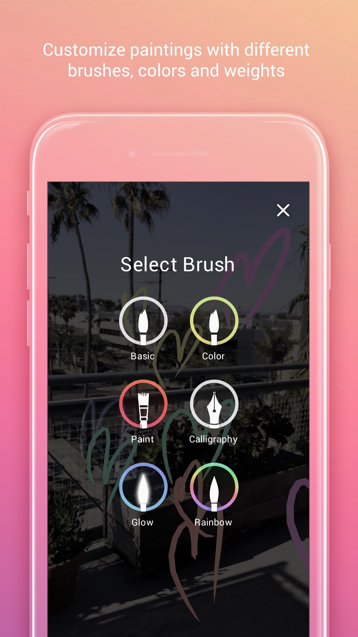 Screenshot do app World Brush