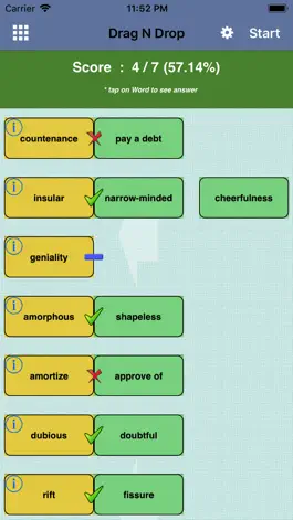 Game screenshot Vocabulary for GRE ® Test lite apk