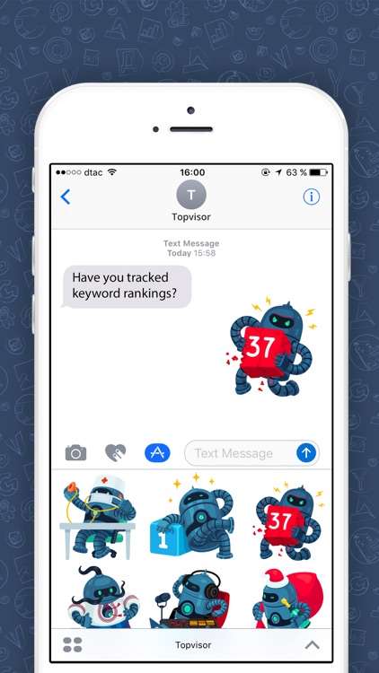 Topvisor Stickers
