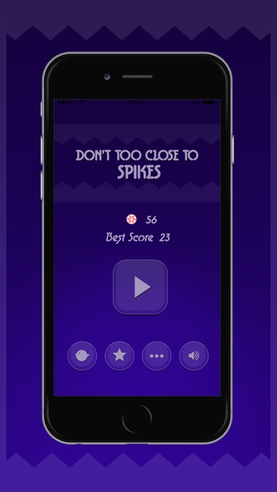 Don't too close to Spikes screenshot 2
