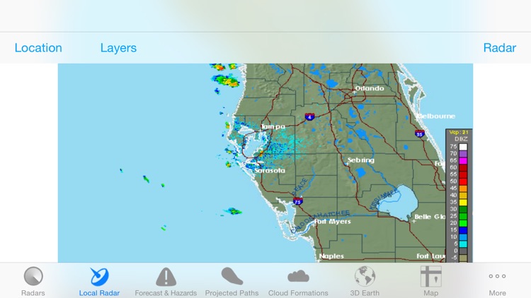 Hurricane Track - Radar and Tropical Storm Tracker