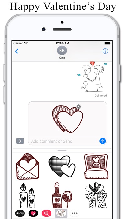 Cupid Valentine's Sticker screenshot 2