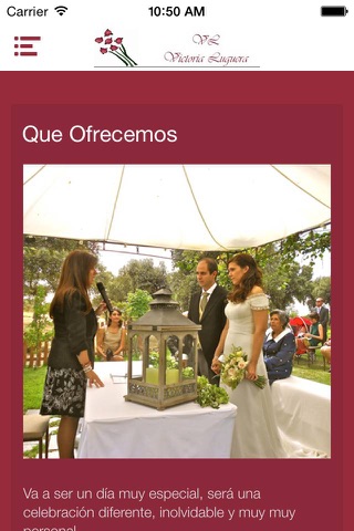 Victoria Luguera Eventos screenshot 4