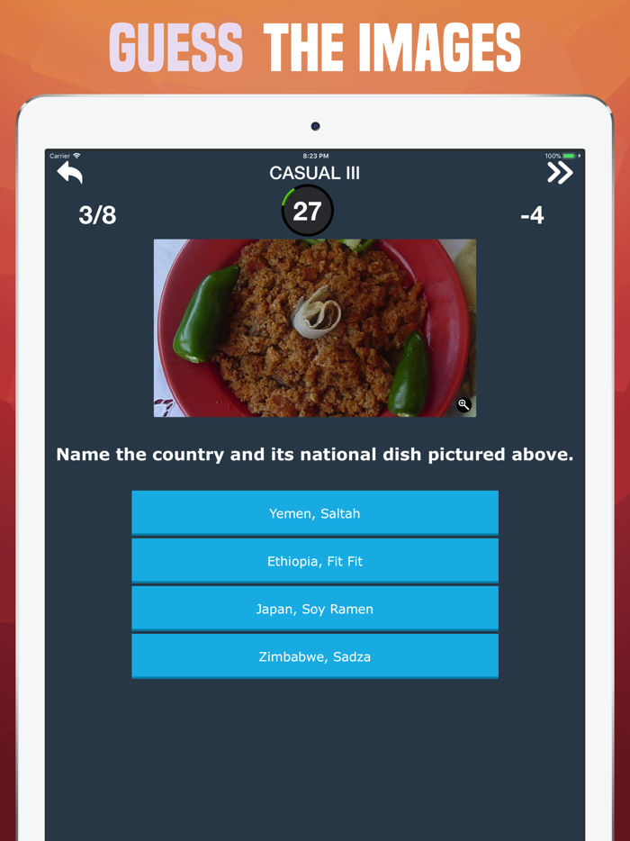 National Foods Quiz - Guess