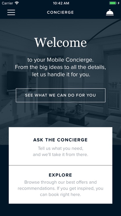 Aspire Mobile Concierge screenshot 2