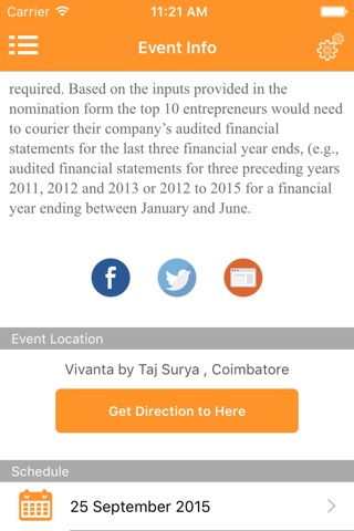 EOTY Coimbatore screenshot 3