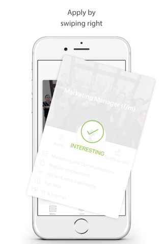 truffls - Bewerben per Swipe screenshot 2