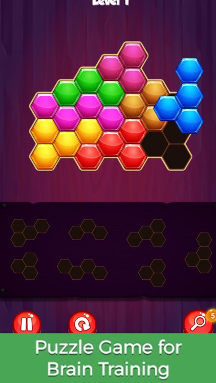 Hexagon Puzzle Challenge by Nguyen Trong Toan