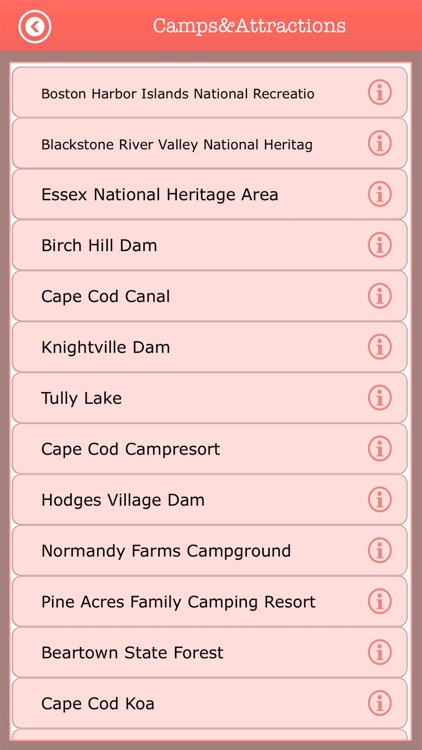 Massachusetts-Campground Guide