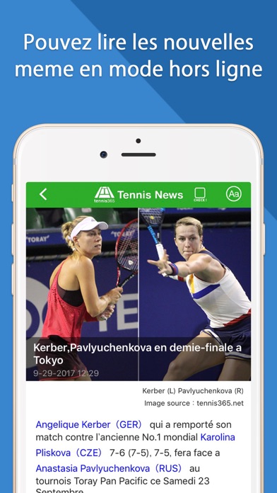 World Tennis News Français screenshot 4