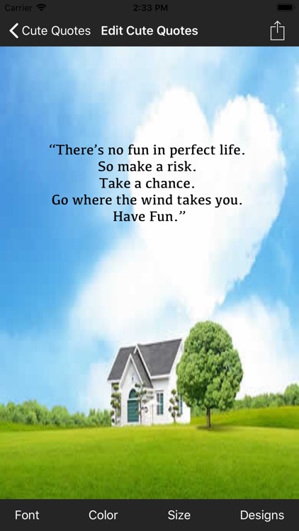 Cute Quotes screenshot-3