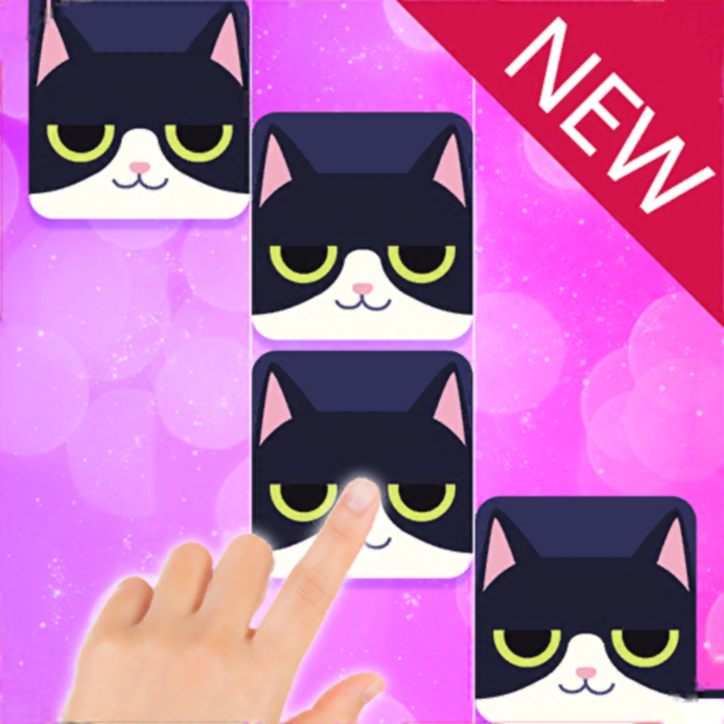 Magic Cat Piano Tiles App Icon