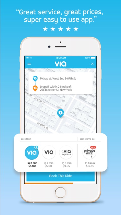 Via - Affordable Ride-sharing