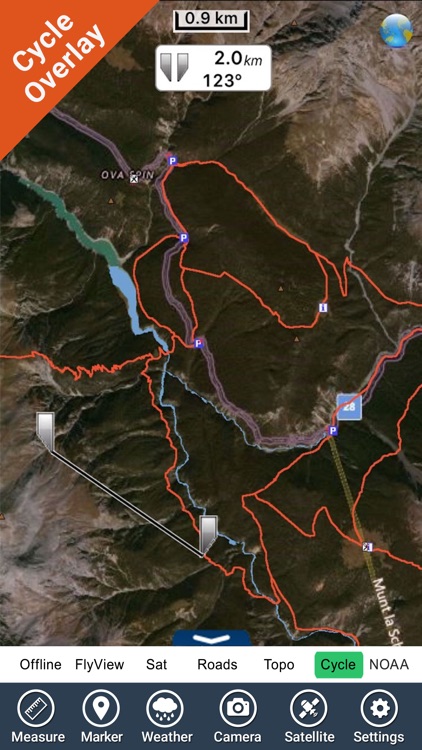 Schweizer National park - GPS Map Navigator screenshot-3